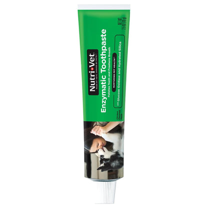 Enzymatic Dog Toothpaste, Dog Dental, Chicken Flavor, 2.5Oz | Teeth Cleaning for Dogs, Dog Breath Freshener, Plaque Remover, Non Foaming, Made in USA, Oral Care, Tartar Control